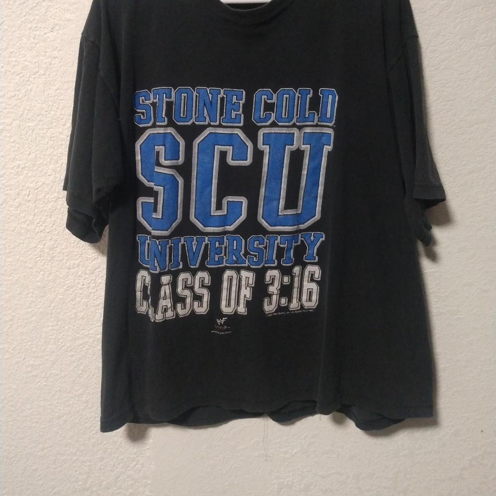 Stone Cold WWF tee
